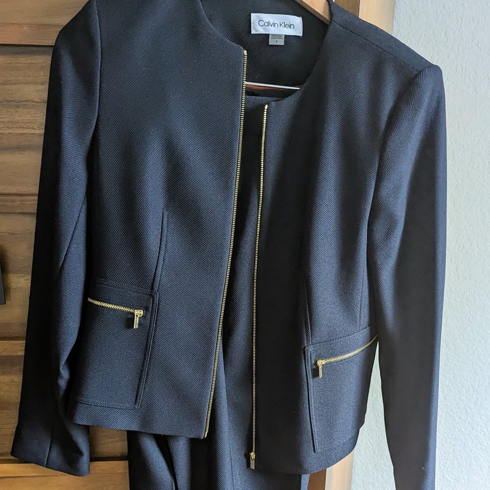 Calvin Klein Suit NWOT